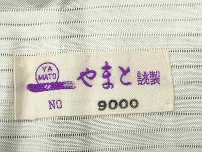 平和屋着物＊夏物 本加賀友禅作家 梶山伸監修 色無地 絽縮緬 浅縹色 正絹 逸品 CABB2236ze