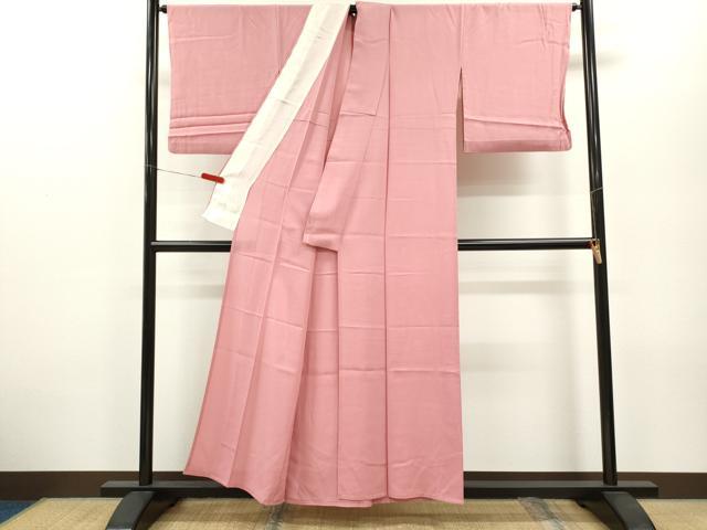 平和屋着物＊夏物 色無地 絽 鳩色 正絹 逸品 CABB2237ze