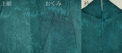 平和屋着物＊夏物 小紋 紗 枝花文 CABB2248ze
