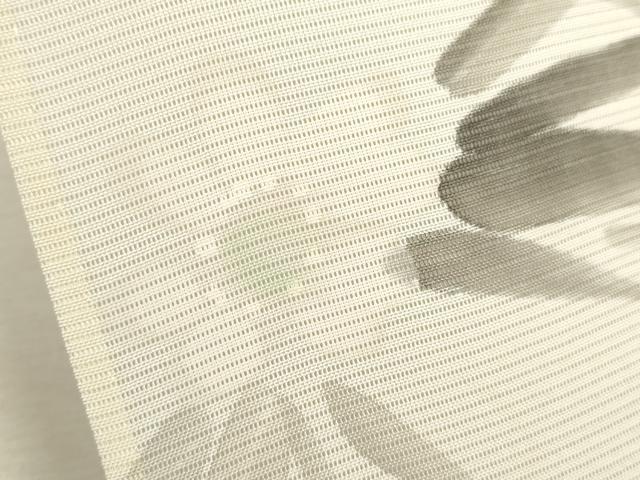 平和屋着物＊夏物 小紋 手描き 草花文 正絹 逸品 CABB2252ze