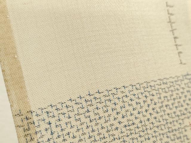 平和屋着物＊夏物 紗紬 色紙重ね文 正絹 逸品 CABB2256ze