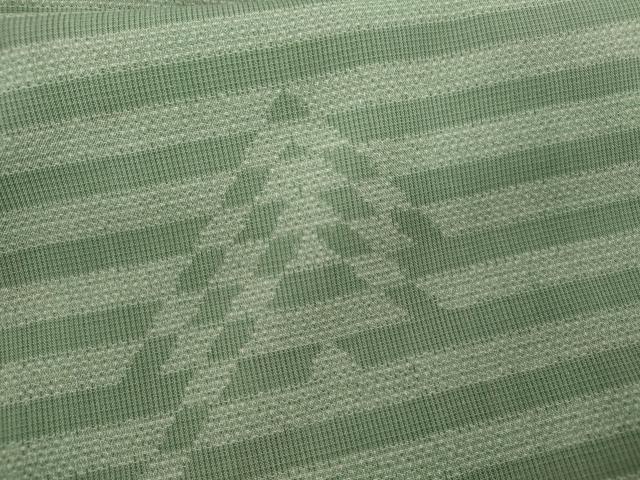 平和屋着物＊夏物 本場大島紬 夏大島 150亀甲 縞吉祥文 正絹 逸品 CABB2260ze