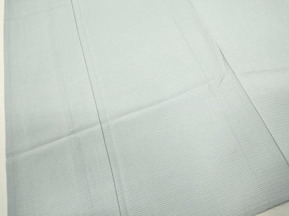 平和屋着物＊夏物 色無地 絽 薄雲鼠色 正絹 逸品 CABB2275ze
