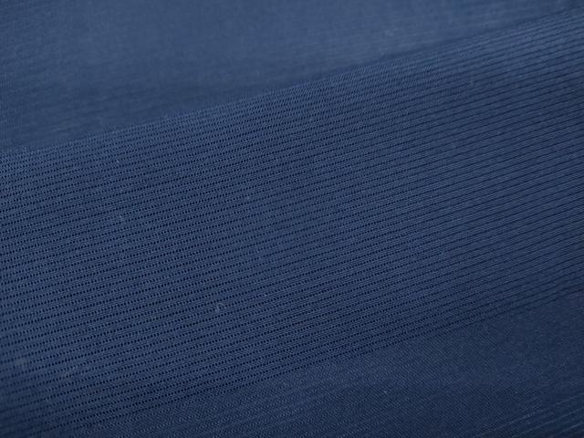 平和屋着物＊夏物 色無地 絽 濃藍色 正絹 逸品 CABB2286ze