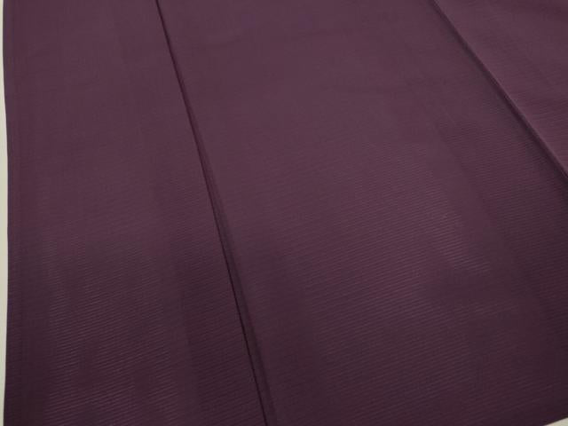 平和屋着物＊夏物 色無地 絽 似せ紫色 正絹 逸品 CABB2298ze