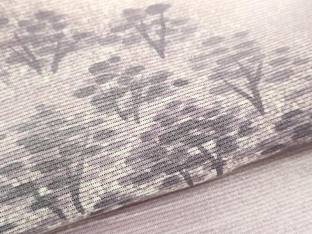 平和屋着物＊夏物　訪問着　絽　霞遠山風景文　たたき染め　正絹　逸品　未使用　CABB2312ze 平和屋着物＊夏物 訪問着 絽 霞遠山風景文 たたき染め 正絹 逸品