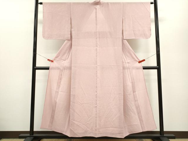 平和屋着物＊夏物　小紋　絽　たたき染め　正絹　逸品　CABB2317ze 平和屋着物＊夏物 小紋 絽 たたき染め 正絹 逸品 CABB2317ze