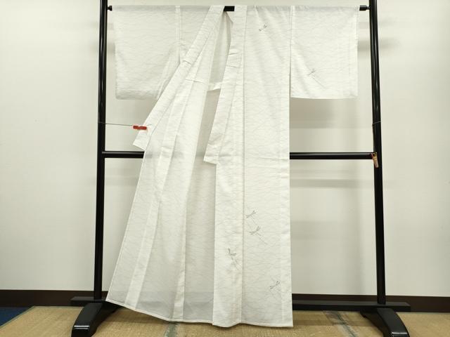 平和屋着物＊夏物　訪問着　絽　トンボ　洗える着物　CABB2362ze