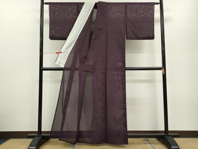 平和屋着物＊夏物 色無地 絽 乳白色 洗える着物 CABB2372ze