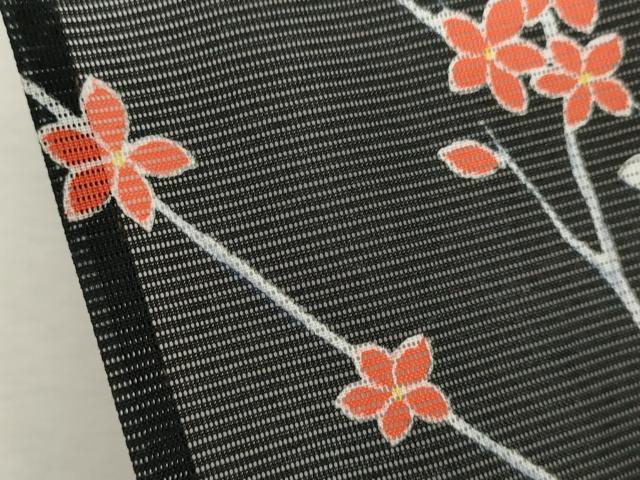 平和屋着物＊夏物 訪問着 絽 枝花文 洗える着物 CABB2373ze