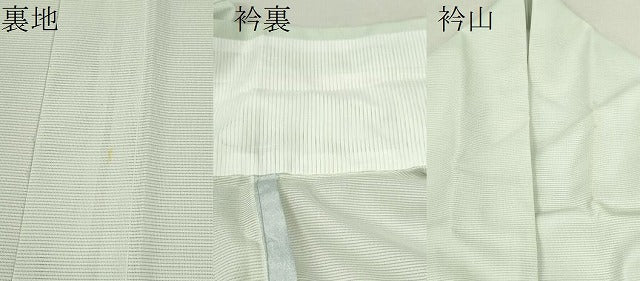 平和屋着物＊夏物 訪問着 絽 雪輪吉祥草花文 洗える着物 CABB2374ze