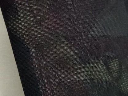 平和屋着物＊夏物 色無地 縦絽 露芝紋紗 秘色色 大丸扱い 正絹 逸品 CABB2378ze