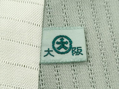 平和屋着物＊夏物 色無地 縦絽 露芝紋紗 秘色色 大丸扱い 正絹 逸品 CABB2379ze