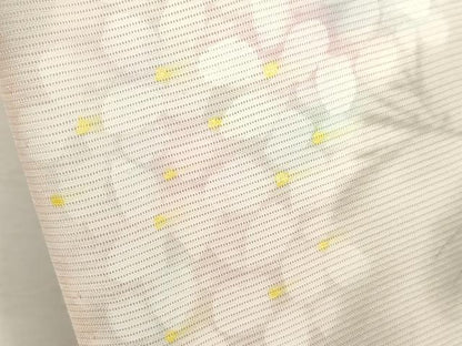 平和屋着物＊夏物 訪問着 絽 手描き 紫陽花 暈し染め 正絹 逸品 CABB2382ze