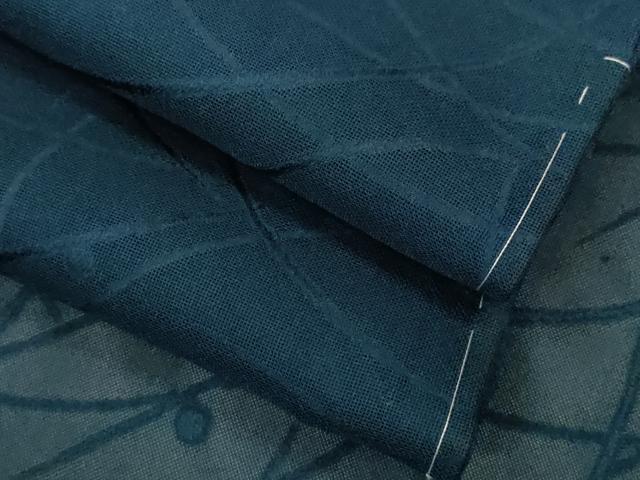 平和屋着物＊夏物 色無地 露芝紋紗 褐返色 正絹 逸品 未使用 CABB2391ze