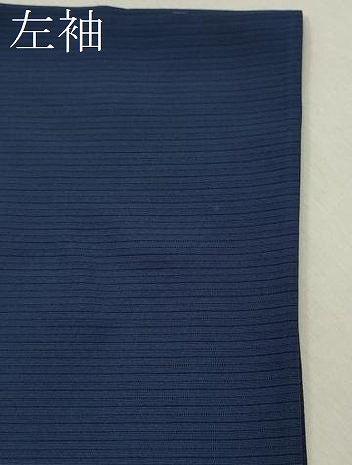 平和屋着物＊夏物 色無地 絽 紺青色 正絹 逸品 未使用 CABB2394ze
