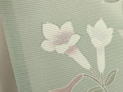 平和屋着物＊夏物 訪問着 絽 駒刺繍 枝花文 暈し染め 金彩 正絹 逸品 CABB2396ze