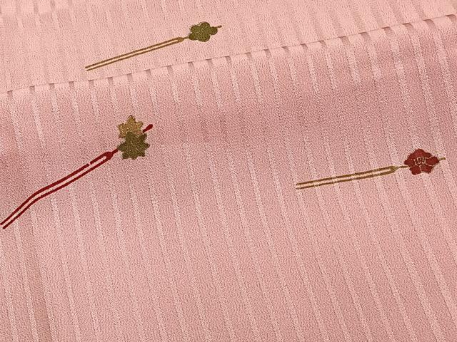平和屋着物■長襦袢 無双仕立て 簪 金彩 正絹 逸品 CABB2533xi