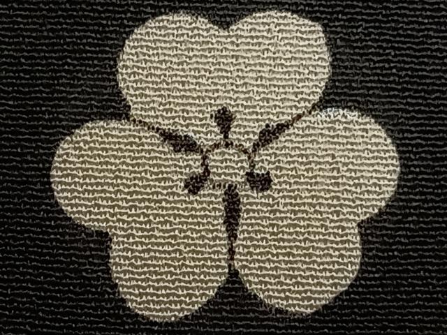 平和屋着物■豪華黒留袖　刺繍　飛鶴文　金彩　正絹　逸品　CABB2540xi