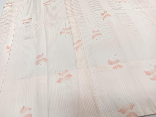 平和屋着物■長襦袢　無双仕立て　童子遊び　暈し染め　正絹　逸品　CABB2572xi