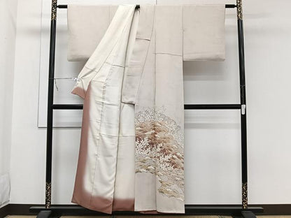 平和屋着物■豪華色留袖　松竹梅　暈し染め　金彩　正絹　逸品　CABB2583xi