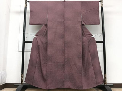 平和屋着物■上質な小紋　霞文　暈し染め　正絹　逸品　CABB2602xi