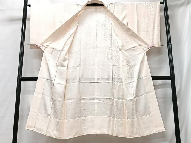 平和屋着物■長襦袢　無双仕立て　草花地紋　暈し染め　正絹　逸品　CABB2898xe