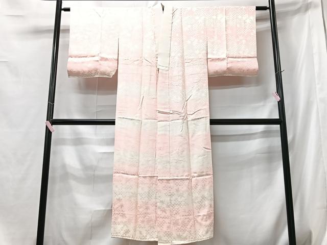 平和屋着物■長襦袢　袷　楓地紋　暈し染め　正絹　逸品　CABB2901xe