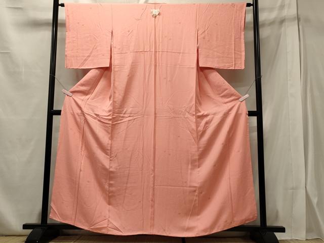 平和屋着物■上質な小紋　舞花文　金彩　正絹　逸品　未使用　CABB3255oy