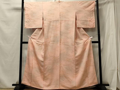 平和屋着物■上質な小紋 流水文 暈し染め 正絹 逸品 未使用 CABB3337oy
