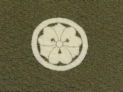 平和屋着物■上質な色無地　岩井茶色　正絹　逸品　CABB3372oy