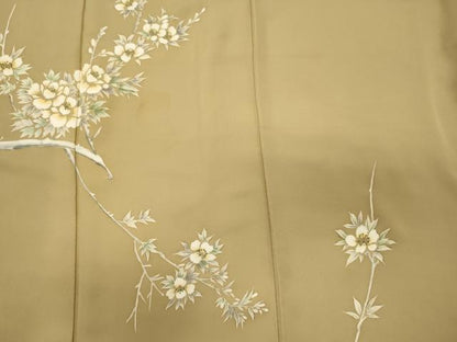 平和屋着物■訪問着 枝花文 正絹 逸品 CABB3530oy