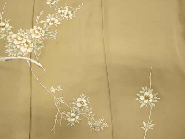 平和屋着物■訪問着 枝花文 正絹 逸品 CABB3530oy