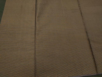 平和屋着物■男性　紬　横段文　正絹　逸品　CABB3600oy