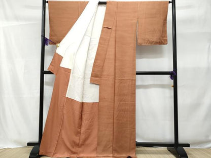 平和屋着物■上質な小紋　霞文　暈し染め　正絹　逸品　CABB3640fb