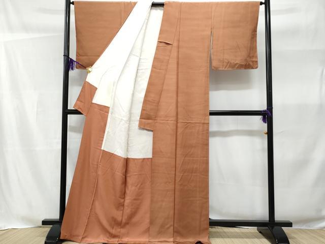 平和屋着物■上質な小紋　霞文　暈し染め　正絹　逸品　CABB3640fb