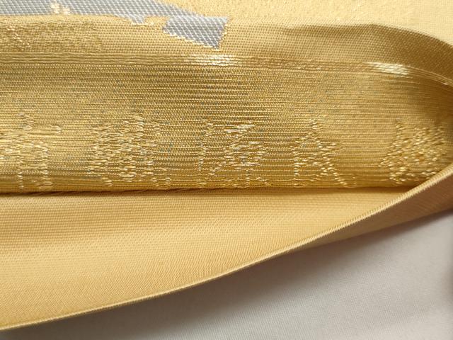 平和屋着物◎六通柄袋帯　唐織　有職源氏錦　金糸　引箔　やまと誂製　正絹　逸品　CABB3718fb