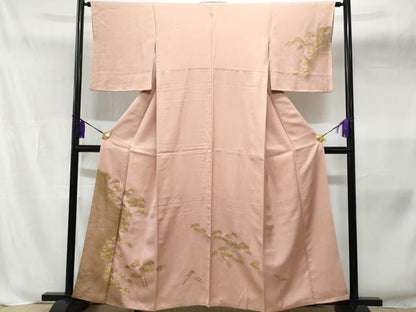 平和屋着物■訪問着 立波枝松文 暈し染め 金彩 正絹 逸品 CABB3865fb