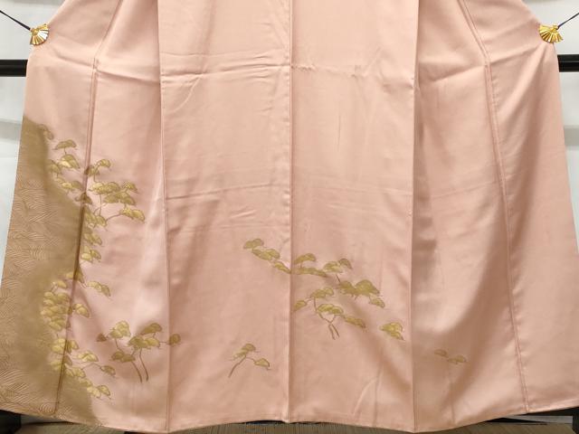 平和屋着物■訪問着 立波枝松文 暈し染め 金彩 正絹 逸品 CABB3865fb