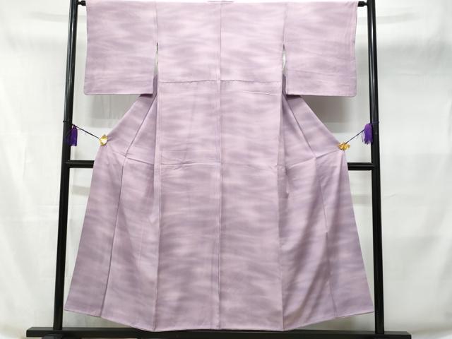 平和屋着物■上質な小紋 霞文 暈し染め 正絹 逸品 CABB3889fb