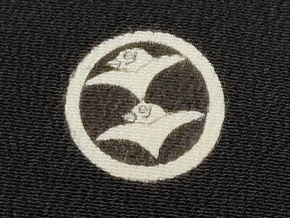 平和屋着物■豪華黒留袖 駒刺繍 絵皿鳳凰花文 暈し染め 金彩 正絹 逸品 CABB3953fb