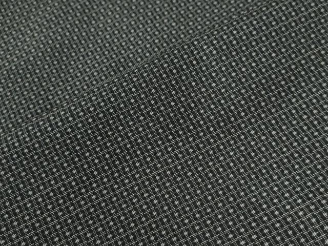 平和屋着物○男性 本場大島紬 アンサンブル 80亀甲 総詰め くぼた謹製