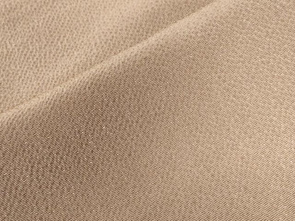 平和屋着物●上質な色無地　南天文　水柿色　鬼しぼ縮緬　正絹　逸品　CABB4024yc