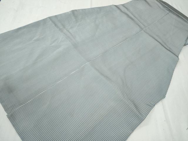 平和屋着物●男性　馬乗り袴　間道　正絹　逸品　CABB4026yc