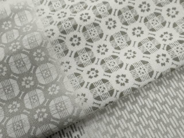 平和屋着物●上質な小紋　吉祥文　暈し染め　正絹　逸品　CABB4044yc 平和屋着物○上質な小紋 吉祥文 暈し染め 正絹 逸品 CABB4044yc