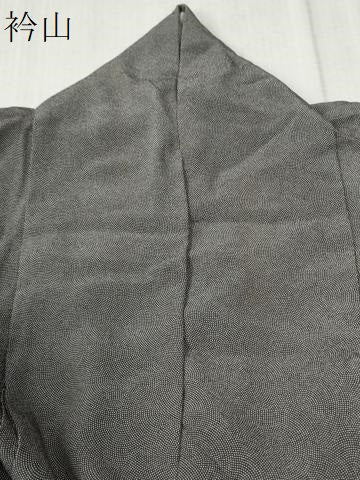 平和屋着物●訪問着 江戸小紋 更紗花唐草文 鮫小紋柄 正絹 逸品 CABB4056yc