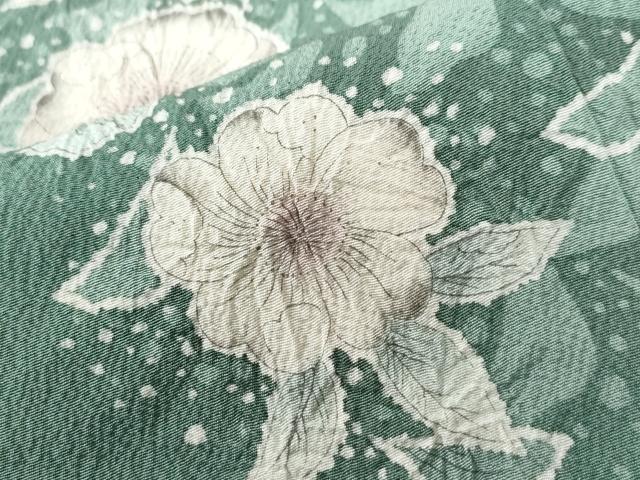 平和屋着物●訪問着　辻が花　絞り　暈し染め　正絹　逸品　CABB4058yc 平和屋着物○訪問着 辻が花 絞り 暈し染め 正絹 逸品 CABB4058yc