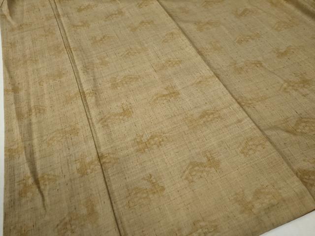 平和屋着物●上質な紬 有栖川 正絹 逸品 CABB4059yc