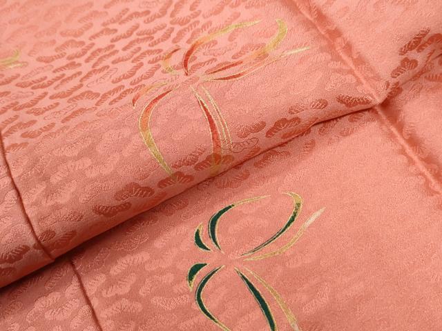 平和屋着物●長襦袢　無双仕立て　舞蝶文　金彩　正絹　逸品　未使用　CABB4067yc 平和屋着物○長襦袢 無双仕立て 舞蝶文 金彩 正絹 逸品 未使用 CABB4067yc