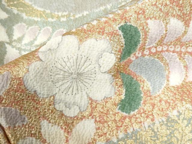平和屋着物○訪問着 辻が花 暈し染め 金彩 正絹 逸品 CABB4078yc